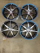 Racing Hart Rs521 19x9.019x10.5 Machined Black 5x114.3 350zg35 Coupe