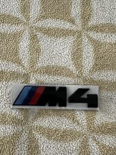 Bmw M4 Black Competition Genuine Rear Trunk Emblem M4 Decal Badge New