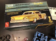 Rare Amt Original Issue 2758 1958 Chevy Impala. 3-in-1 Customizing Kit. Nos