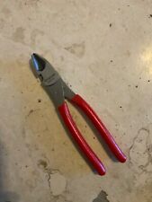 Snap On Red 8 Long High Leverage Diagonal Cutters 388acf New