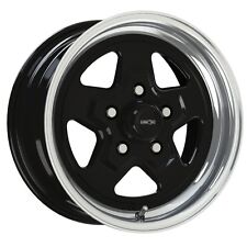 15x4 Vision Nitro Black Star Pro Drag Racing Wheel 4x4.25 1pno Weld 4lug Mustang