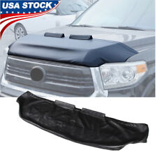 Leather Front Bug Shield Hood Deflector Nose Cover For Tundrasequoia 2007-21