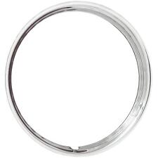 Wheel Vintiques Trim Ring Hot Rod Style - Ribbed 14 Diameter Stainless Each
