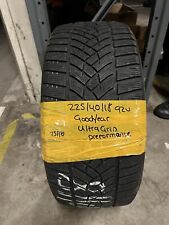 2254018 Goodyear Ultra Grip 92v 4.94mm Tread Part Worn Tyre - Dot 2316