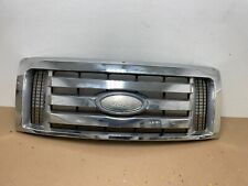 2009-2012 Ford F-150 F150 Front Upper Chrome Grill Grille Oem 0546n Dg1