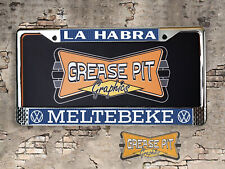Meltebeke Vw License Plate Frame La Habra