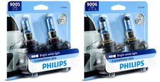 4x Philips 90059006 Upgrade Crystal Vision Ultra Xenon Bright White Light Bulb