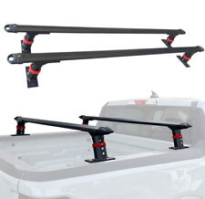 Pickup Truck Bed Low Ladder Rack For 2005-2023 Toyota Tacoma Double Cab Aluminum