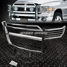 For 02-05 Dodge Ram 1500-3500 Chrome Stainless Steel Front Bumper Grill Guard