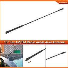 16 Universal Antenna Aerial Am Fm Radio Replacement Car Auto Roof Mast Whip