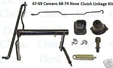 67-69 Camaro Except Early 67 Clutch Linkage Rods Bellcrank Kit 68-74 Nova Chevy2