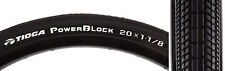 Tioga Powerblock Tire - 20 X 1-18 Clincher Wire Black 60tpi