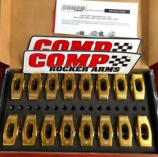 Comp Cams 19005-16 Ultra-gold 1.6 Aluminum Sbc Chevy 716 Roller Rocker Arms