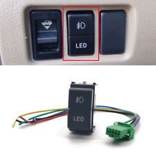 Front Fog Light Led Switch 5-wire For 08-15 Nissan Patrol Titan Xterra X-trail