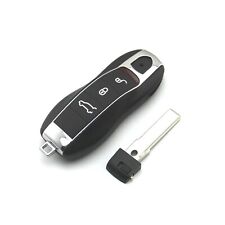 Remote Prox Smart Key Fob Shell Case For Porsche Cayenne Macan Cayman 3 Buttons