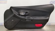 02 Chevy Corvette C5 Interior Door Trim Panel Front Right Passenger Black