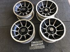 4 Polished 15x7-8.5 Appliance Vector Wheels Chevy 5 On 5 Chevy C10 Van