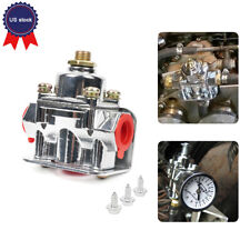 Low Fuel Pressure Regulator For Holley Quick Fuel Carburetor Carb 1-4 Psi 12-803