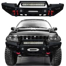 Vijay For 1999-2004 2nd Gen Grand Cherokee Wj Front Bumper With Led Light