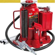 Big Red Torin 20 Ton Pneumatic Air Hydraulic Bottle Jack With Manual Hand Pump