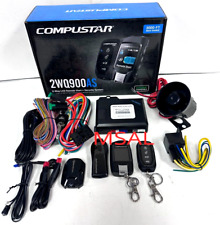 Compustar Cs2wq900-as Car Remote Start Alarm Lcd Remote 2-way Paging 3000 Ft New