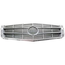 Grille For 2008-2011 Cadillac Cts Chrome Shell W Gray Insert Plastic