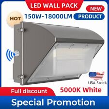 Led Wall Pack Lights 150 Watt - 18000lm Repalces 1000w Hpshid Light 5000k White