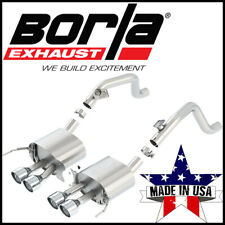 Borla 11881 Atak 2 Axle-back Exhaust System For 2014-2019 Chevy Corvette 6.2l