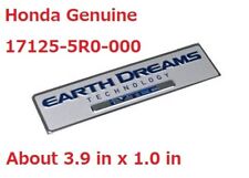 Honda Genuine Emblem Earth Dreams Technology I-vtec 3.9 X 1 In 17125-5r0-000