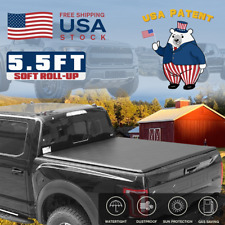 5.5ft Soft Roll-up For 2004-2014 Ford F150 Tonneau Cover Truck Bed Cover 67