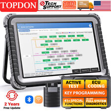 Topdon Phoenix Plus Bidirectional Key Coding Obd2 Scanner Car Diagnostic Tool