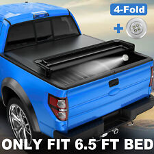 4 Fold 6.5ft Bed Truck Tonneau Cover For Chevy Silverado Gmc Sierra 15002500hd