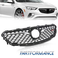 Front Bumper Grille Black With Chrome Trim For 2018-2020 Buick Regal Sportback