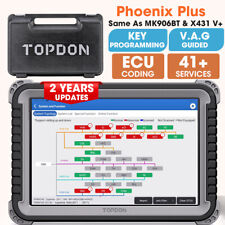 Topdon Phoenix Plus Bidirectional Scanner Online Coding Car Diagnostic Scan Tool
