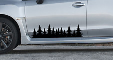 Forest Tree Side Decal Graphics - Sticker Outdoors Fits Subaru Impreza Forester