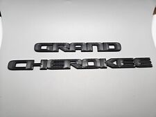 Jeep Grand Cherokee Door Emblem Nameplate Black 17-20 