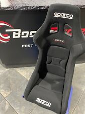 Sparco For Qrt-c Carbon Fiber Seat Bucket Competition Racing Black Fia 008025znr