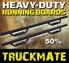 07-21 For Toyota Tundra Crew Max Hoop Texture Running Boards Side Step Nerf Bars