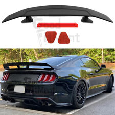 For Ford Mustang Gt 46 Racing Rear Trunk Spoiler Wing Lip Gt Style Matte Black