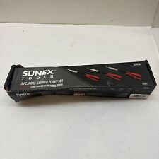 Sunex 3703v 3 Piece 11 Long Reach Hose Gripper Pliers Set