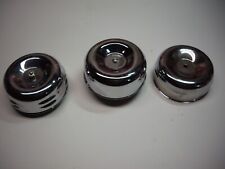 3 Vintage Cal Custom Louvered Air Cleaners Rat Rod No Reserve