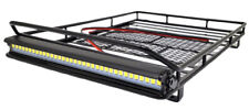 Nhx Rc Large Roof Luggage Rack W Led Light Bar For Rc Crawlers Trucks