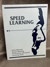 Vintage Speed Learning Advanced Learning Skills Course By Learn Incorporated