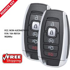 2 For Lincoln Continental Mkc Mkz 2017-2020 Mkx Keyless Remote Key Fob 164-r8154