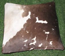 New Cowhide Rug Leather Cushion Cover Cow Hide Hair On Leather Cushion Cover