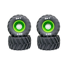 173mm Wheels Tires 17mm Hub For 18 Losi Usa-1 Rc Bigfoot Monster Truck Green