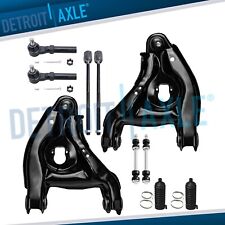 Front Lower Control Arms Sway Bar Links Tie Rod Ends For 1994-2004 Ford Mustang