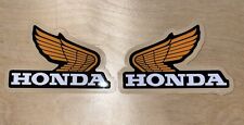 Honda Wing Logo Tank Window Sticker Decal 21mil Weather Proof Laminated Gloss