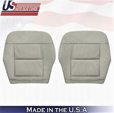 For 2010 To 2013 Mercedes Benz E350 E550 Front Bottoms Leather Cover Ash Gray