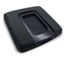 Center Console Lid Armrest Pvc Leather For Chevrolet Silverado 14-19 Black